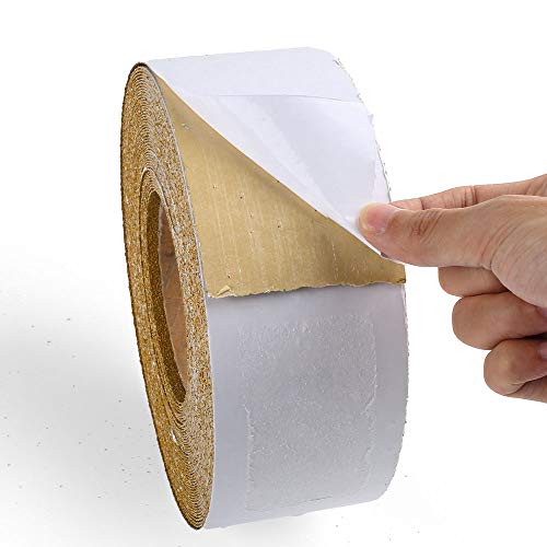 LotFancy 80 Grit PSA Sandpaper Roll, Self Adhesive Sticky Back Longboard Sand Paper, 2-3/4" Wide by 21.9 Yard Long, Aluminum Oxide Sanding Roll, for Automotive and Woodworking - size: 80 Grit