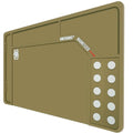 OneTigris Gun Cleaning Mat, Gun Mat - color: Brown, size: Small