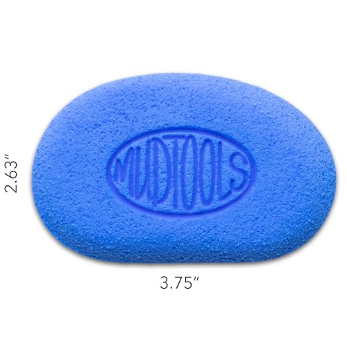 Mudtools Blue Workhorse MudSponge, All-Purpose Pottery Sponge - color: Blue
