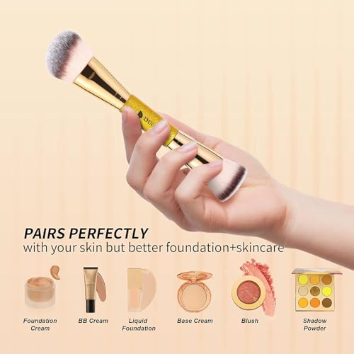 DUcare Dual-Ended Foundation Brush - color: D04