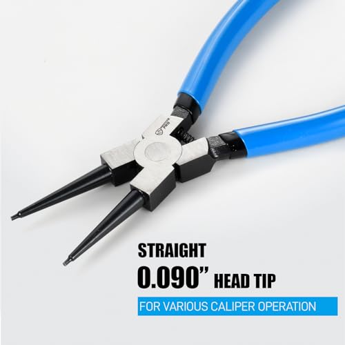 SMOTIVEPRO 9inch Internal Snap Ring Pliers, Heavy Duty Circlip Removal Tool - size: 1PC 9" Internal