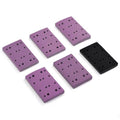 3" x 5" (80mm x 133mm) Sanding Sheets, for Festool RTS 400 & Mirka Deos 353 - style: 80-320 Grit