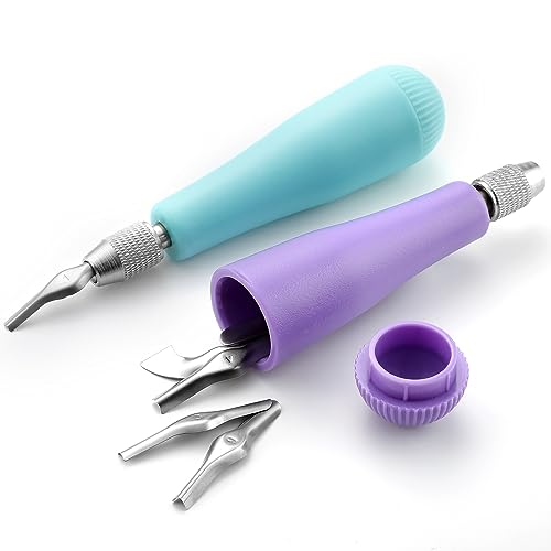 12 Pack,Multicolor,Umigy Craft Linoleum Cutter Kit Carving Tools Assortment