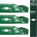UDC Parts 742P05094 Cub Cadet 50 Inch Mower Blades Replacement, ZT1 ZT2 50 - size: 17 9⁄32 - Diamond (S-pattern) Center Hole