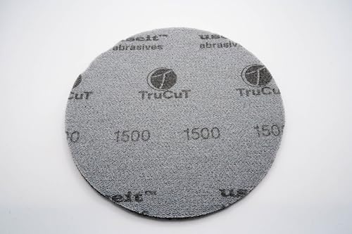CTD TruCut Sanding Pads for Bowling Ball Resurfacing (1500 grit 5 inch) - size: 5 inch, style: 1500 Grit