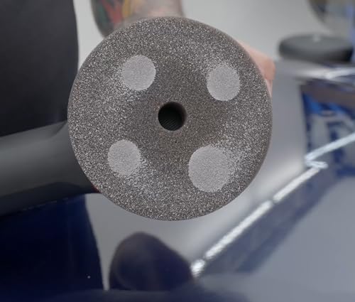 Koch-Chemie - Heavy Cut Pad V2 - Abrasive Sponge for Removing Strong Weathering & Deep Scratches; Low Torsion Forces & High Stability; Long-Lasting Compression Hardness; Contours Easily (126mm x 23mm) - size: 126mm