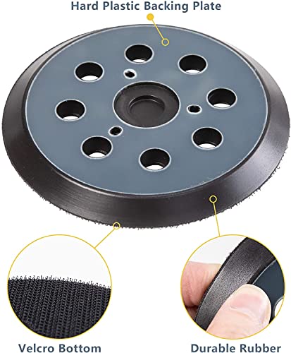 5 Inch 8 Hole Sander Replacement Pad for Makita BO5010 BO5030K BO5031K - color: 1 Pack