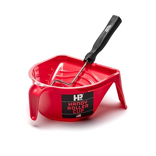 HP CO. HANDY PRODUCTS Roller Cup, Fits Mini Rollers up to 6 Inches, 6 Count - size: Roller Cup – 6 Pack