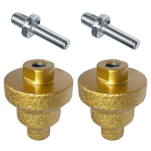 Diamond Step Drill Bit Set 20mm/35mm/50mm, Diamond Brazed Multi-Layer Chamfer Drill Bits with M10 Thread, Hole Opener for Tile, Concrete, Marble & Stone