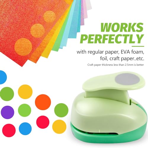 UCEC 5/8 Inch Circle Punch, 16mm Circular Cutter Tool Circle Hole Punch - color: Circle, size: 5/8 Inch