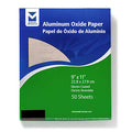 Mercer Industries 202036D - 9 x 11 Aluminum Oxide Paper Sheets, Grit 36D (50 pack) - size: 36-Grit, D-Weight, style: 50-Pack