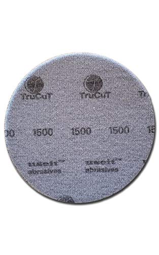 CTD TruCut Sanding Pads for Bowling Ball Resurfacing (1500 grit 6 inch) - size: 6 inch, style: 1500 Grit