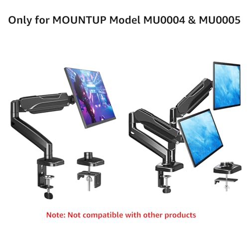 MOUNTUP MU0004 MU0005 Desk C-Clamp Extension for Max 6 in Thick Desk Base