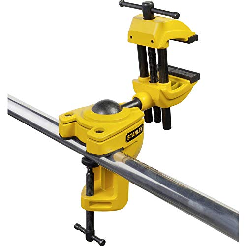 Stanley 1-83-069 MaxSteel Multi Angle Hobby Vice, Yellow/Black