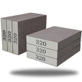 Tonmp 6 Pack 320 Grit Fine Sanding Sponge, Washable and Reusable Sanding Blocks Great for Pot Pan Brush Sponge Brush Glasses Sanding Wood Sanding Metal Sanding (320 Grit) - style: 320 Grit