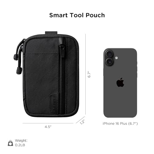 ALPAKA Admin Pouch Pro EDC Organizer Tool Pouch Black Axogrid 300D - color: Black Max-Axogrid 300D