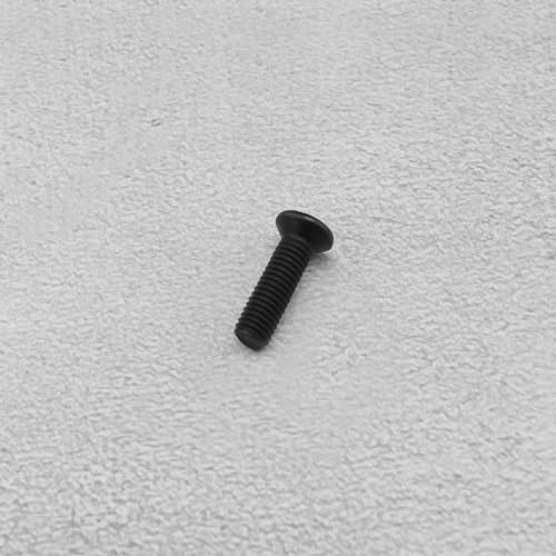 10PCS M6x22mm Drill Bit Chuck Left Hand Fixed Threaded Screw Drill Bit Chuck Handle Adapter Bolt Locking Screw for Electric Drill Black - size: M6x22mm