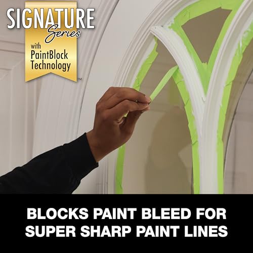 FrogTape Advanced Painter's Tape, 2" Wide (1.88 in x 45 Yd) 1 Roll, Green - style: 2” x 45 yd (Pack of 1)