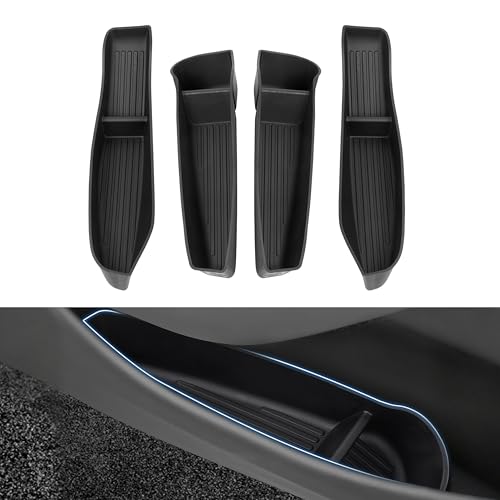 Shademax Car Door Organizer Tray for Tesla Model Y Juniper 2026 2025 / Y L - size: For Tesla Model Y Juniper 2025-2026