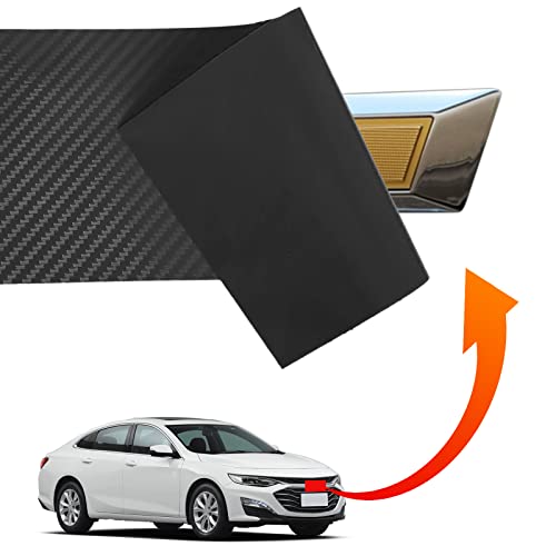 Bowtie Emblem Vinyl Front Grill Wrap Decals for Chevy 6PCS - color: Black 6