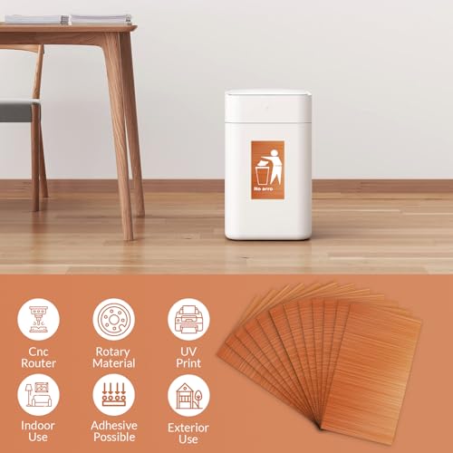 Laser Engraving Blank ABS Double Color Plastic Sheet (Orange) - color: Orange