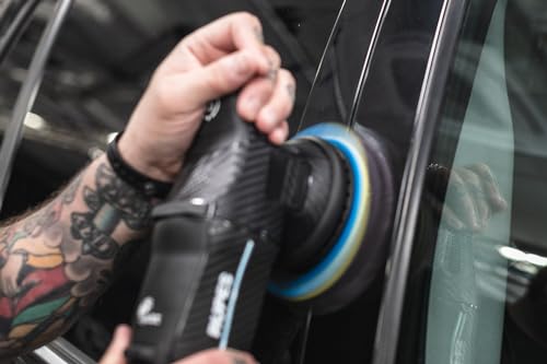 KOCHCHEMIE - Fine Cut Pad V2 - Medium Abrasive Sponge for Removing Moderate Weathering & Scratches; Long-Lasting Compression Hardness; Contours Easily (76mm x 23mm) - size: 76mm
