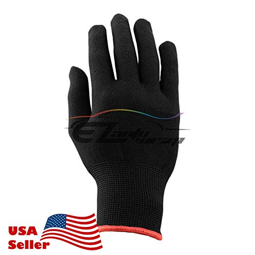 EZAUTOWRAP Professional Vinyl Wrap Application Window Tint Installers Seamless Cotton Glove Anti-Static Complex Curves Car Tool Knife