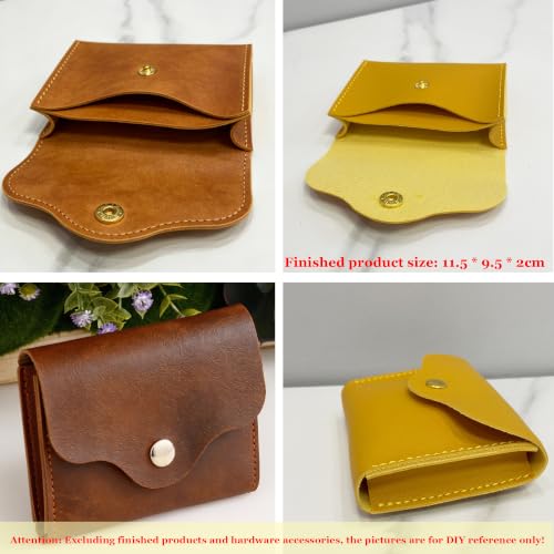 RIVEENY Acrylic Leather Templates for Coin Purses Card Holders DIY Reusable - color: AAB-80
