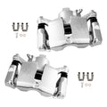 cciyu Rear Left & Right Disc Brake Calipers With Bracket 18B4644A 18-B4645A - size: Rear[18B4644A+18-B4645A]