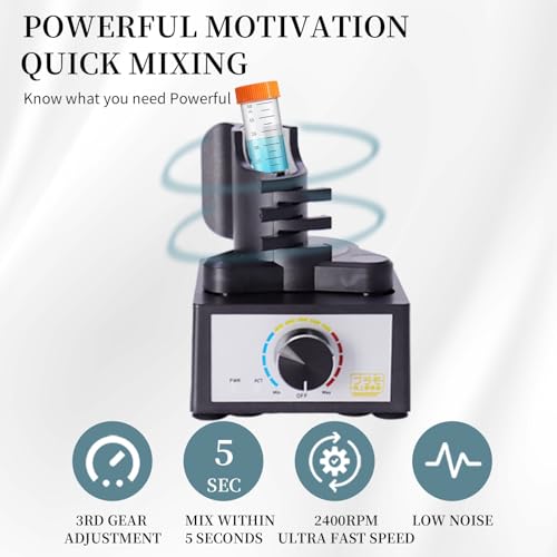 Model Vortex Paint Shaker Mixer,0-2400RPM - color: Black