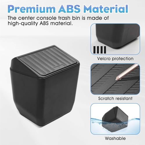 Shademax Rear Trash Can for Tesla Model Y Juniper 2026 2025 Accessories