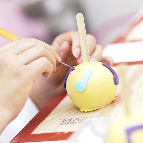 8 Pieces Cookie Scribe Tool Sugar Stir Needle Scriber Needle Cookie Decorating Tools with Clear Box, DIY Baking Pin Whisk Stainless Steel Needle Biscuit Icing Pin - color: C