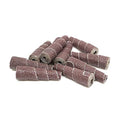 Benchmark Abrasives Aluminum Oxide Tapered Sanding Cartridge Rolls for Blending Deburring Polishing Sanding Metals, Rotary Sander - Drill & Die Grinder Abrasives (10 Pack)(1/2" x 1-1/2", 120 Grit) - size: 1/2" x 1-1/2", style: 120 Grit