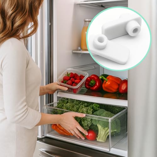 Replacement Refrigerator Tray Wheel Mounts – Compatible with part MCR620965 for LG, Kenmore, and Kenmore Elite Refrigerators