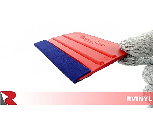 Avery Dennison Soft Felt Squeegee in Red - Vehicle Wrap Tools for Car - size: Red Felt Squeegee (Soft)