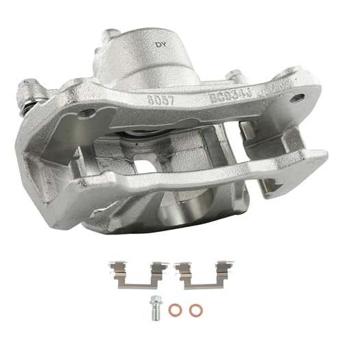 cciyu Front Right Disc Brake Caliper Assembly With Bracket 19B2615C - size: Front Right[19B2615C]