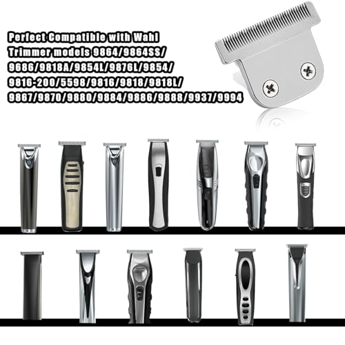 Replacement Detachable T Blade Compatible with Wahl Trimmer Multiple Models - color: 1PC