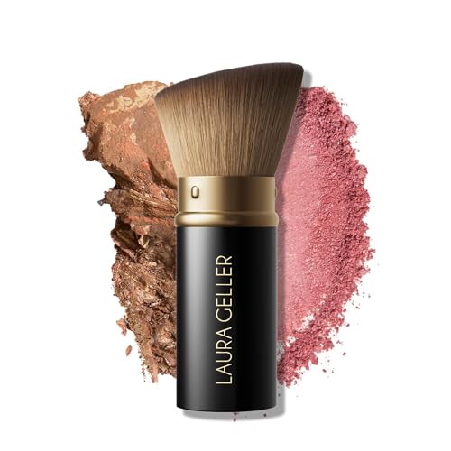 LAURA GELLER Makeup Brushes - 02 Retractable Angled Kabuki Brush - style: 02 Retractable Angled Kabuki Brush