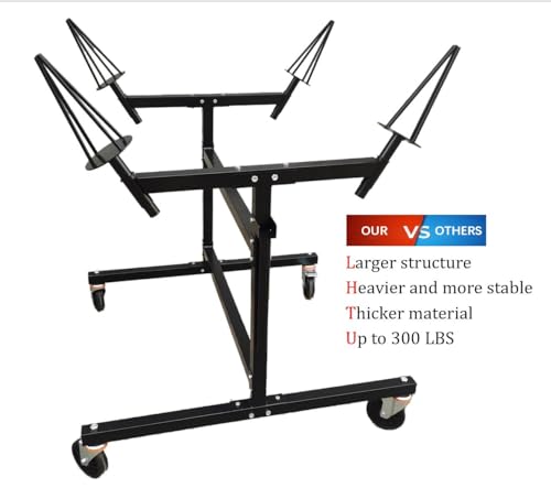 Generic HSW Wheel Paint Stand Rack, Wheel Rim Painting Stand- Heavy Duty, LGJ-1