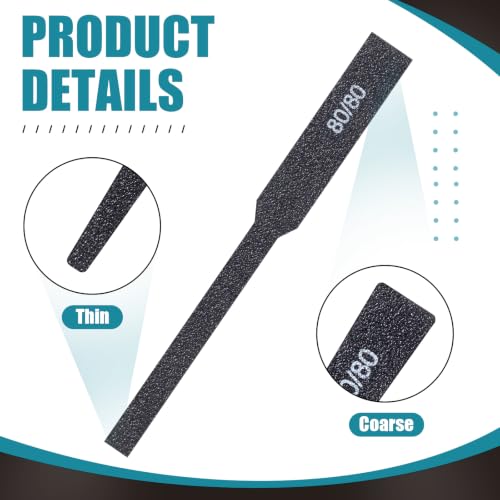 Honoson 20 Pcs Sanding Sticks Model, Low and High Grits, Innovative Style - style: Innovative Style