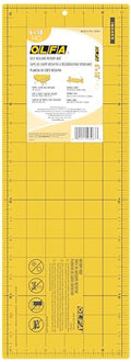 OLFA 6x18" Self-Healing Double-Sided Rotary Mat (RM-HG-01/YEL) - Yellow
