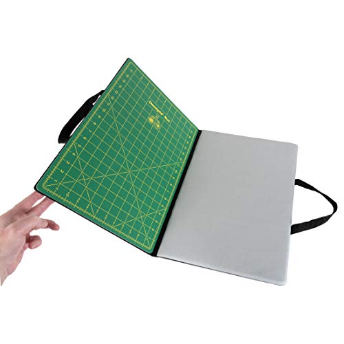Omnigrid Foldaway Cutting & Pressing Station, 12 x 18 Inch, Black - size: 19"L x 0.8"W