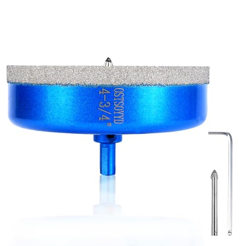 5 inch Diamond Hole-Saw Bits with Pilot Drill Bit 125mm Tile Hole Saws - size: 5'' | 125mm