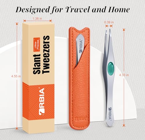 Ultra-Precision High End Tweezers | Professional Plucker for Brows