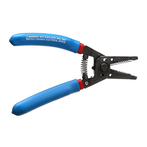 Klein Tools 11057 Wire Cutter/Stripper, Made in USA, Heavy Duty Cutter for 20-30 AWG Solid and 22-32 AWG Stranded Wire - size: 20 - 32 AWG