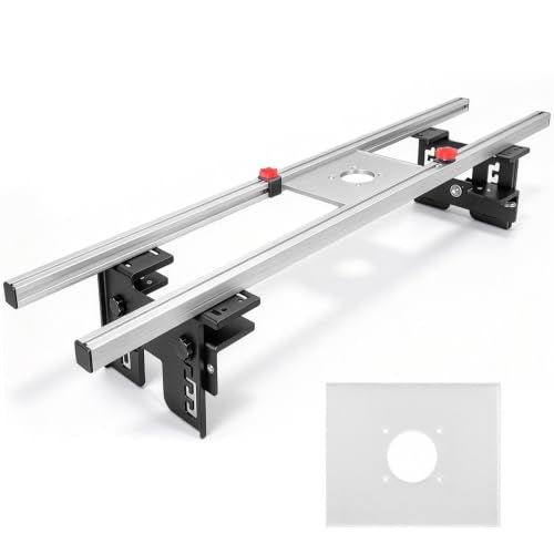 50 Inch Router Sled For Flattening Slabs, Wood Slab Flattening Jig
