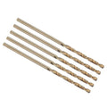 PATIKIL #50 Drill Bit Micro 4341 High-Speed Steel for Thin Metal 10 Pack - size: #50