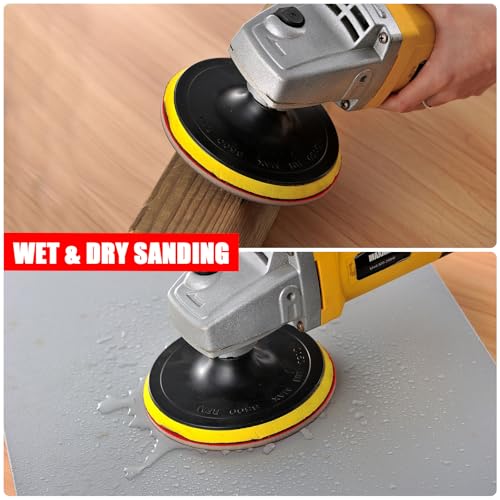 MAXMAN Foam Sanding Pads12pcs, 6" Sanding Sponge Set, 2000Grit for Auto - size: 6 inch, style: 2000 Grit
