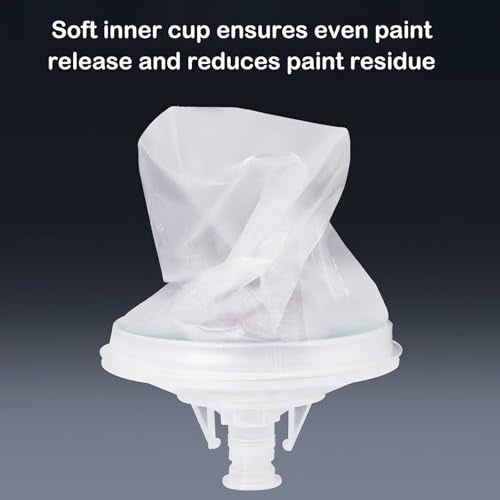 Disposable Paint Spray Gun Cup 50 Pack 22 Ounce(650ML)