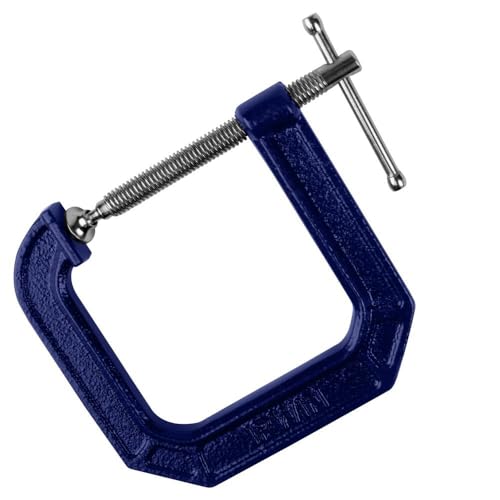 Irwin Quick-Grip 100 Series Deep Throat C-Clamp, 3 In By 4 1/2 In - size: 3 in, style: Deep Throat